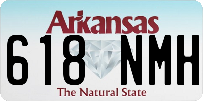AR license plate 618NMH