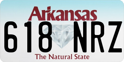AR license plate 618NRZ