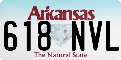 AR license plate 618NVL