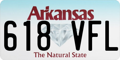 AR license plate 618VFL