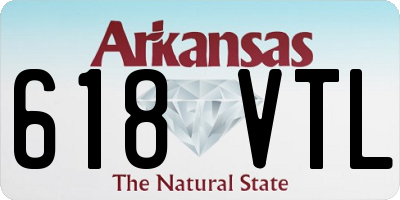 AR license plate 618VTL