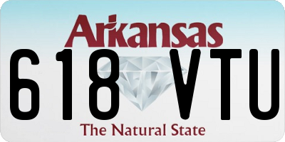 AR license plate 618VTU