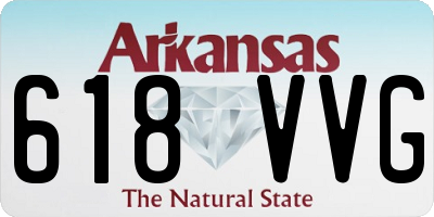 AR license plate 618VVG