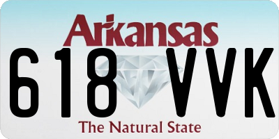 AR license plate 618VVK