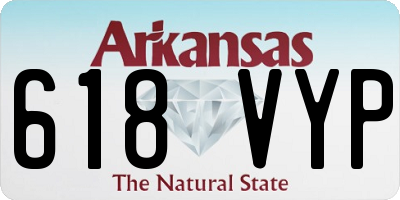 AR license plate 618VYP