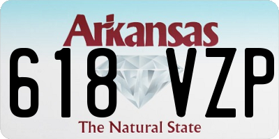 AR license plate 618VZP