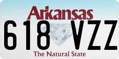 AR license plate 618VZZ