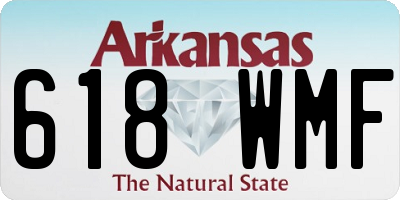 AR license plate 618WMF