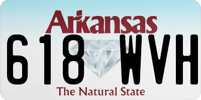 AR license plate 618WVH