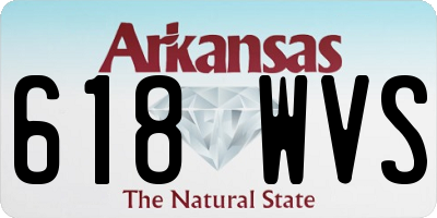 AR license plate 618WVS