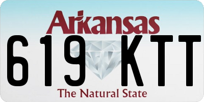 AR license plate 619KTT