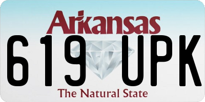 AR license plate 619UPK