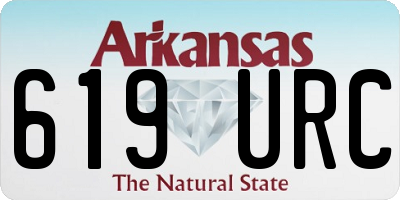 AR license plate 619URC