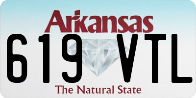 AR license plate 619VTL