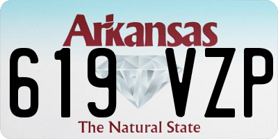 AR license plate 619VZP
