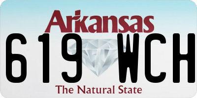 AR license plate 619WCH
