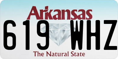 AR license plate 619WHZ