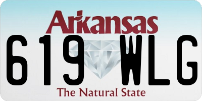 AR license plate 619WLG