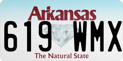 AR license plate 619WMX