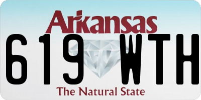 AR license plate 619WTH