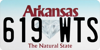 AR license plate 619WTS