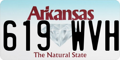 AR license plate 619WVH
