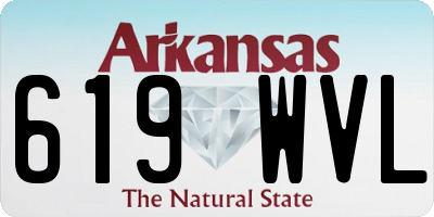 AR license plate 619WVL