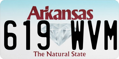 AR license plate 619WVM