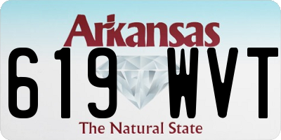 AR license plate 619WVT