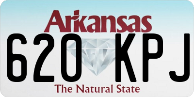 AR license plate 620KPJ