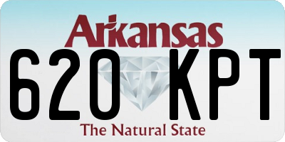 AR license plate 620KPT