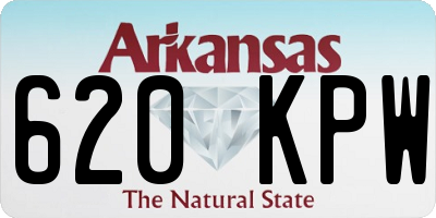 AR license plate 620KPW
