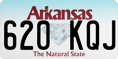 AR license plate 620KQJ