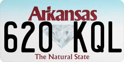 AR license plate 620KQL