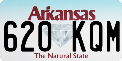 AR license plate 620KQM