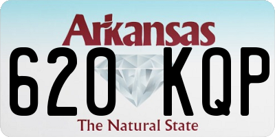 AR license plate 620KQP