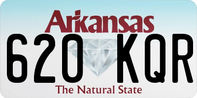 AR license plate 620KQR