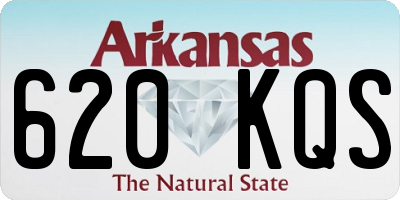 AR license plate 620KQS