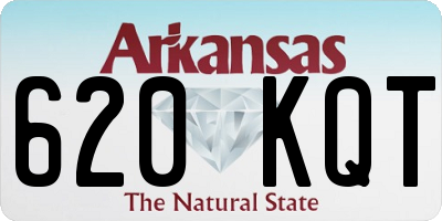 AR license plate 620KQT