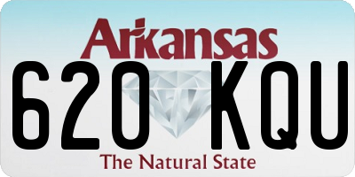 AR license plate 620KQU