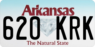 AR license plate 620KRK