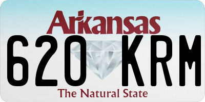 AR license plate 620KRM