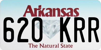 AR license plate 620KRR