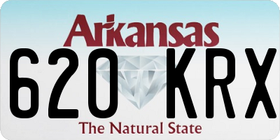 AR license plate 620KRX