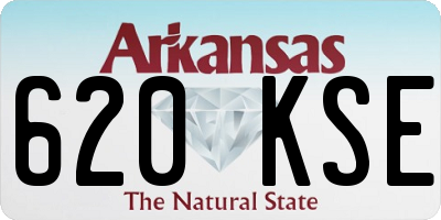 AR license plate 620KSE