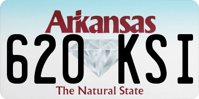 AR license plate 620KSI