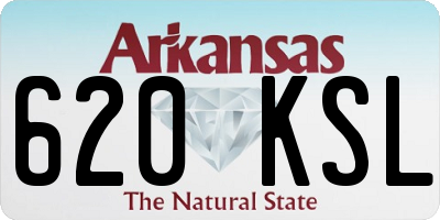 AR license plate 620KSL