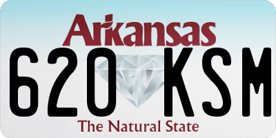 AR license plate 620KSM