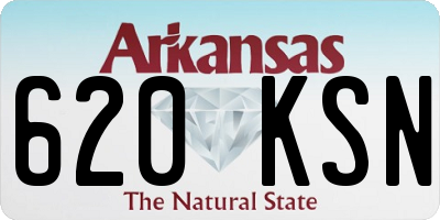 AR license plate 620KSN