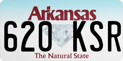 AR license plate 620KSR